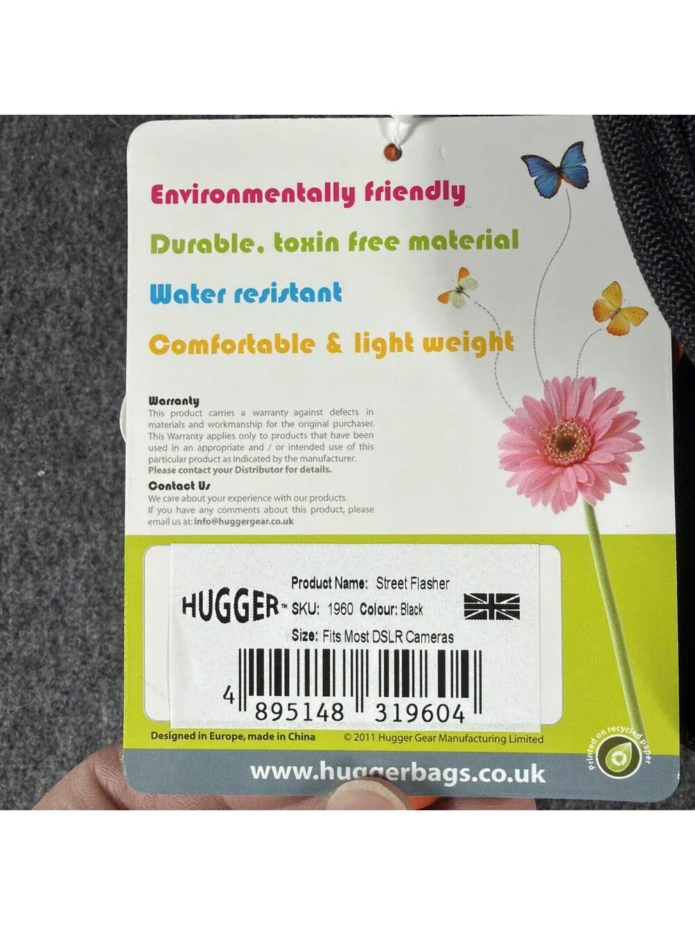 HUGGER Camera Bag Cross Body Or Shoulder.